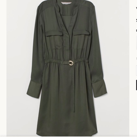H&M Dresses & Skirts - H&M V-neck Shirt Dress